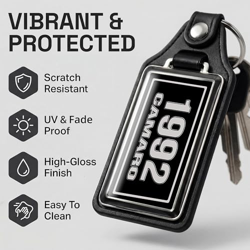 Image of Brotherhood Car Key Chain for Camaro - Classic Models Keychain for Men and Women Gift Key Ring - -