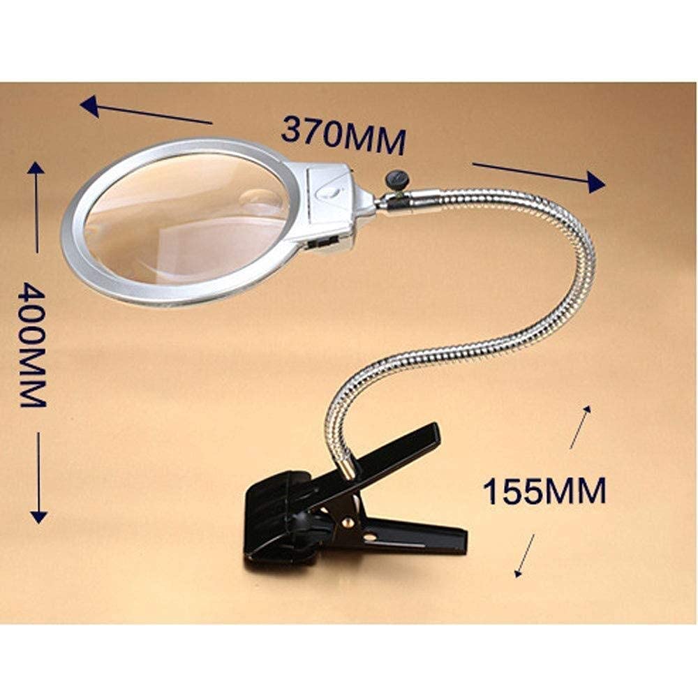 Lupas de Hobby Educativas con Luz, Lupa de Mano Lupa Iluminada Lupa Iluminada, Lectura de Personas Mayores, Soldadura, Inspección, Joyería