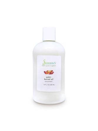 PALM KERNEL OIL COLD PRESSED 100% PURE NATURAL 4 OZ