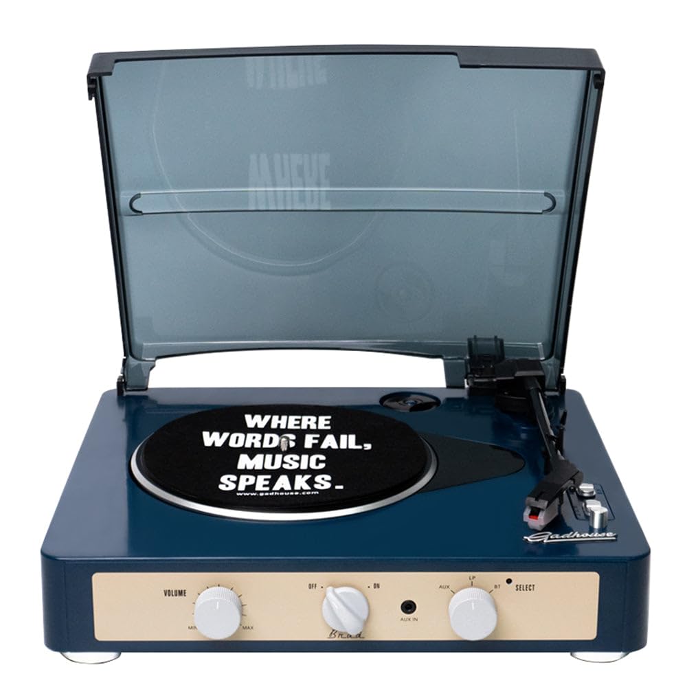 Amazon.com: Brad Retro Turntable (Built-in Bluetooth 5.0 and