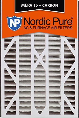 Best Cyber Deals 🔥 Nordic Pure 16x25x3 MERV 15 Plus Carbon Trion Air Bear Cub Replacement Air Filters 3 Pack