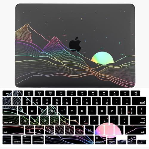 Funda MacBook Pro 15 A1990 rígida antiarañazos con cubre teclado silicona LT17