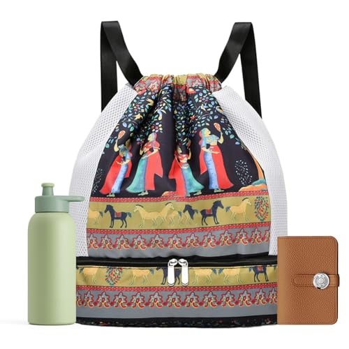 Sac à dos de sport avec compartiment chaussures et séparation sec humide