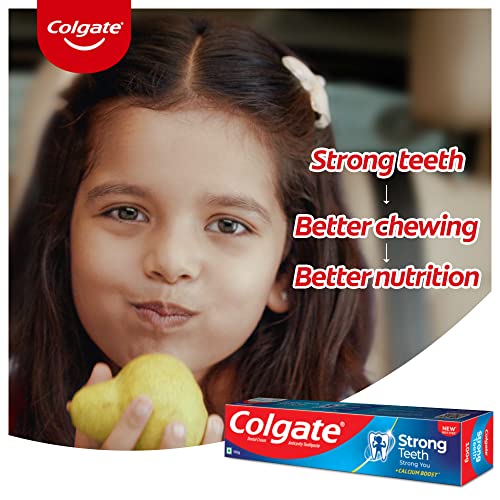 Image of Colgate Strong Teeth Cavity Protection Toothpaste, 500gm and Colgate Slim Soft Turmeric Toothbrush and Slim Soft Himalayan Salt Toothbrush (Pack of 6)