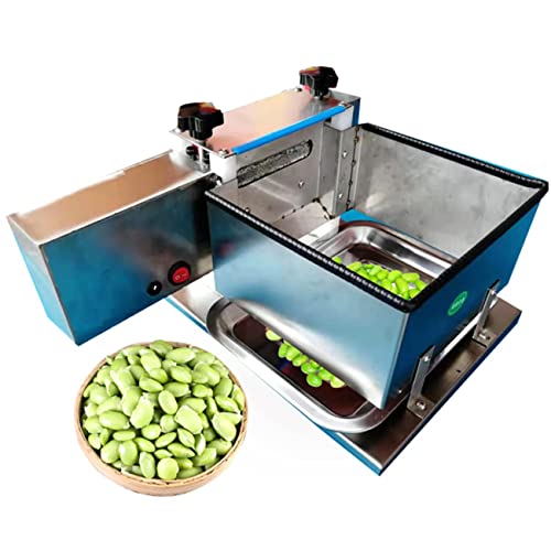 Sgranatrice elettrica per piselli, separatore semiautomatico per sbucciatore di piselli per fagioli, macchina per sgusciare fagioli commerciale, pelapatate per piselli secchi per piselli/soia/fagioli