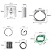 LBXKJQ 44mm Cylinder Piston Ring Gasket Set for 44-5