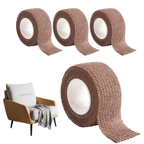 Kasmole Patins de Meubles pour planchers de Bois Franc - Protecteurs de Pieds de Chaise Auto-adhésifs sans Colle - Protection de Sol en carrelage de Bois, Pinces antidérapantes pour Meubles, tampons