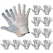 Produktbild Polyester Strickhandschuhe KORL mit PVC Noppen BluePoint Arbeitshandschuhe Handschuhe Noppenhandschuhe VPE 12 Paar, Größe:11 (XXL)