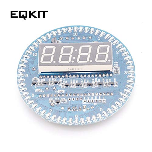 DS1302 Rotating LED Display Temperature Display Alarm electronic clock