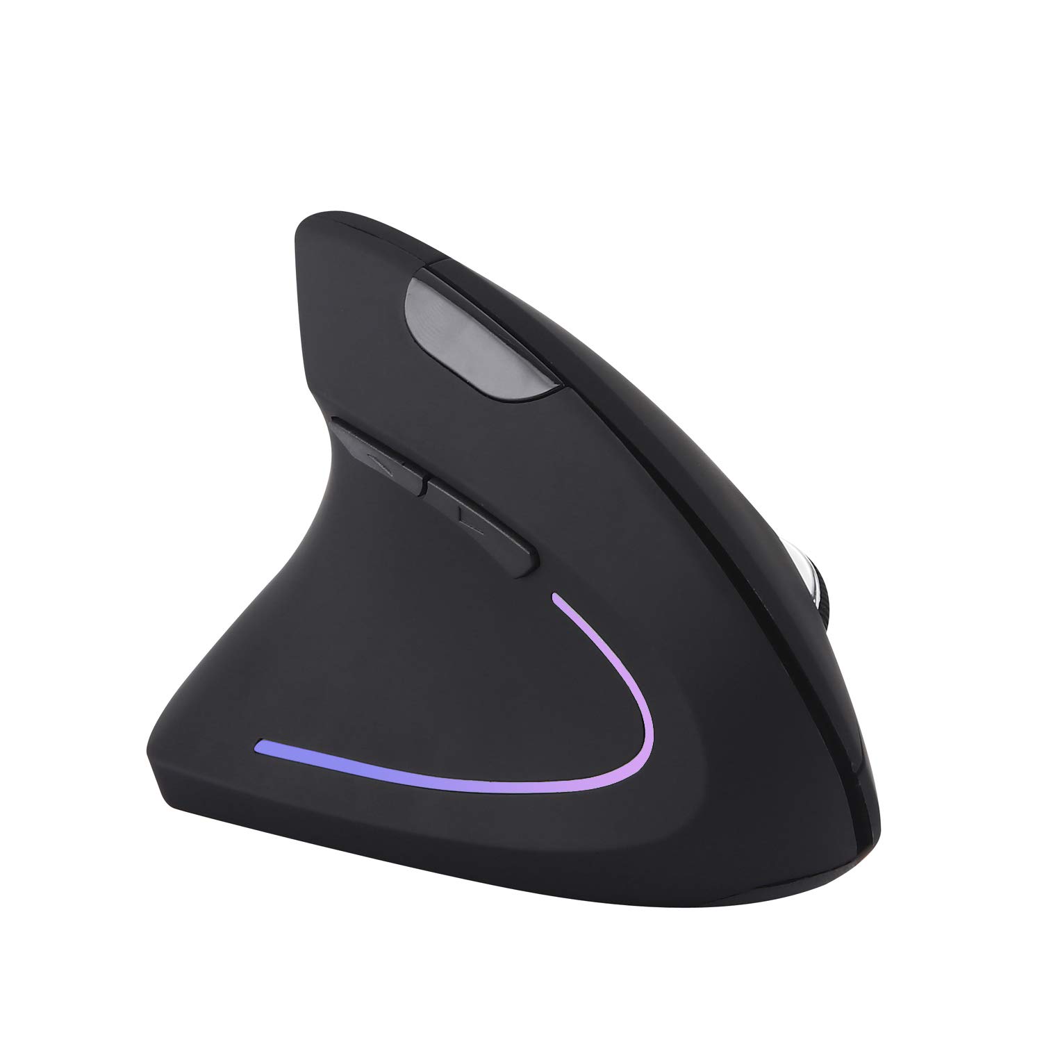 Ergonomic Mouse, Wireless Mouse 2.4ghz Optical Vertical Wireless Mice : Left Handed Mouse, Wireless 2.4G USB Left Hand Ergonomic Vertical Mouse, Less Noise - Black,-image-22