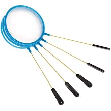 5 Pieces Aquarium Fish Net Mini 4 Inches for Etra Fine Mesh Durable Strong and fe for Fishing Small Fish Shrimp