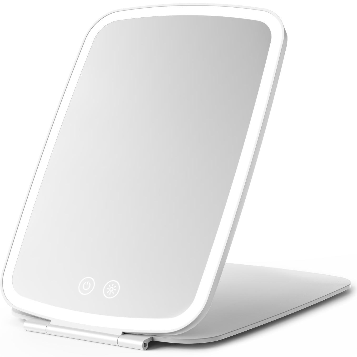 Amazon.com: NEZZOE Rechargeable Folding Makeup Mirror with LED
