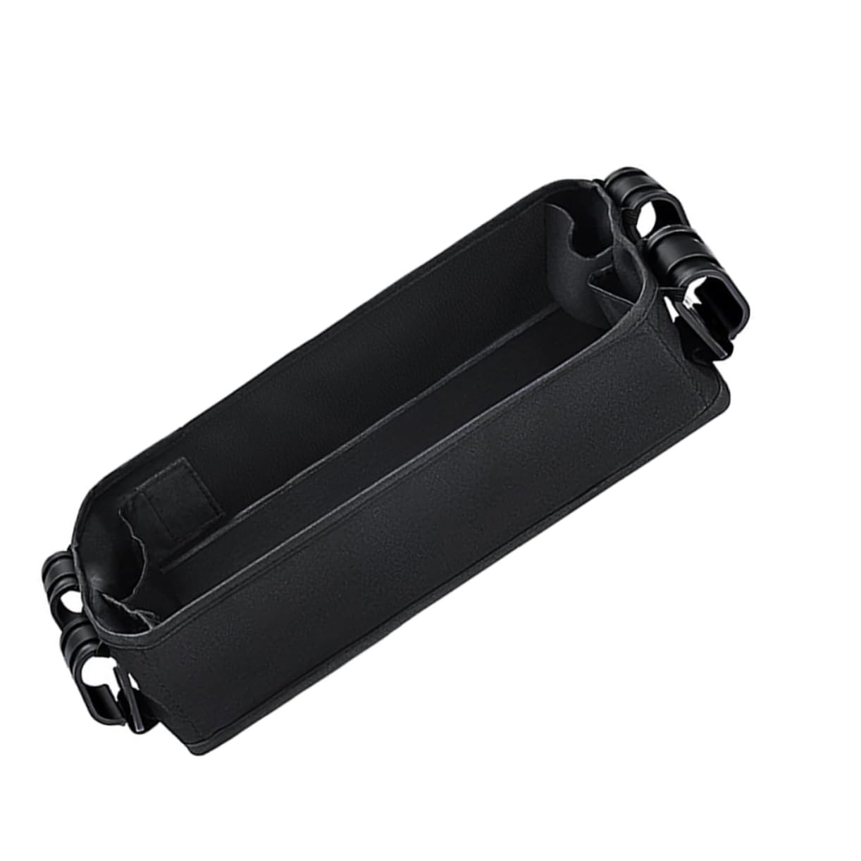 Organisateur De Plateau Pour Poussette Avec Porte-gobelet Support De Téléphone Plateau à Goûter Pour Garçon Fille Noir