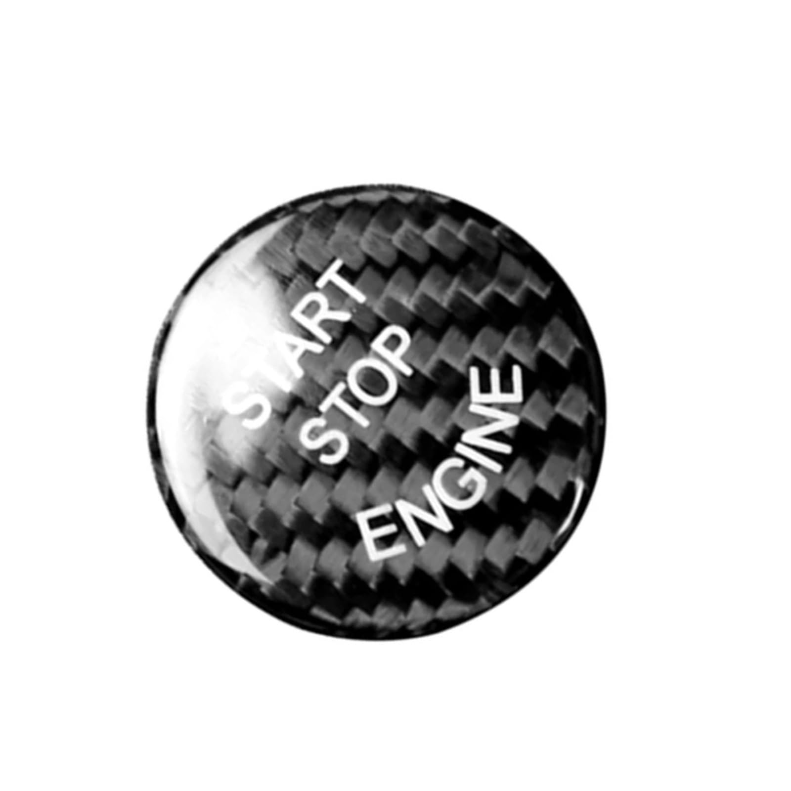 Switch Button Repair Stickers Compatible with BMW for Z4 E89 2009-2016 for E93 2005-2012 Carbon Fiber Engine Start Stop Switch Button Cover Car Interior