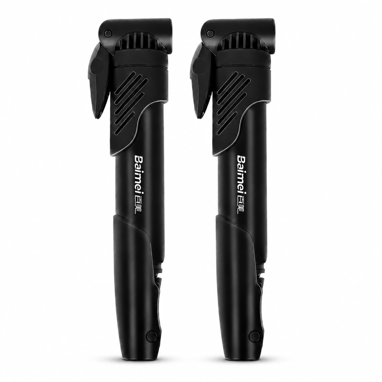 Mini Bike Hand Pump 120 PSI Portable Bicycle Tyre Inflator with Ball Needle & Extension Hose, Presta FV Schrader AV Valve Compatible Compact Cycling Pump for Road Bike MTB Mountain Hybrid Cycle