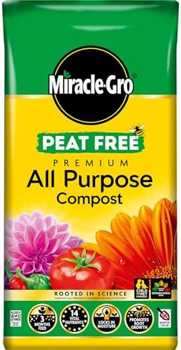 Miracle-Gro Premium All Purpose Compost, 50L : Amazon.co.uk: Garden
