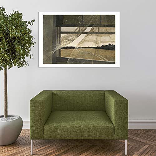 Andrew Wyeth Wind from the Sea giclée œuvre d'art nostalgique XL - 7