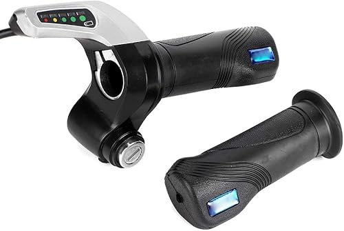 Miniatura 8 de Aramox Controlador de velocidad cepillado con motor de 24 V, 500 W, caja de controlador cepillada con agarre del acelerador para scooter eléctrico