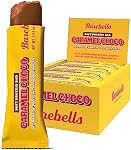 BAREBELLS oft Protein Bars Caramel Choco - 12 Count, 1.9oz Bars - Protein Snacks with 16g of High Pr, Yellow