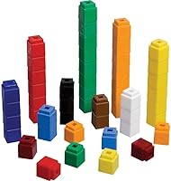 Vista 2 de Didax Educational Resources Unifix Cubes, color verde, juego de 100
