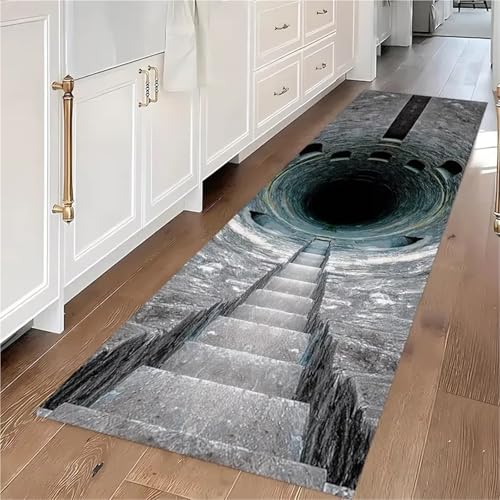 Area Rugs 3D Vortex Carpet Mat Non-Slip Rug Home Decoration