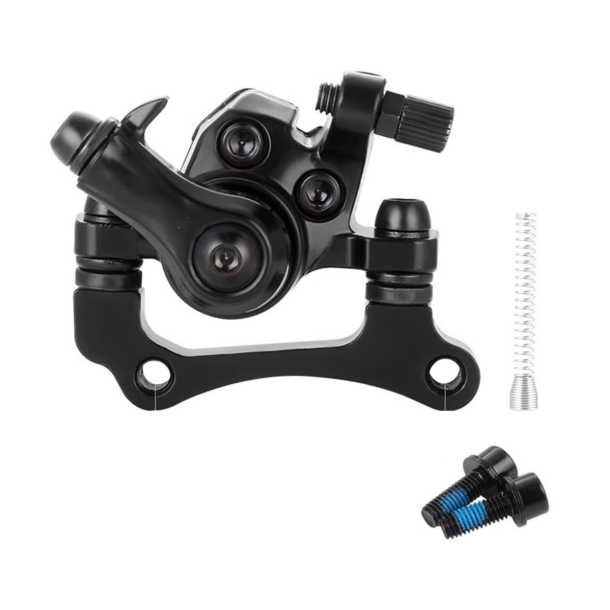 Étrier de frein pour scooter - Frein rotatif - Étrier de frein à disque pour skateboard électrique et vélo électrique - Frein avant et arrière de 8/10"