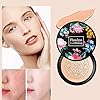 Air Cushion CC Cream Foundation,BB Cream Makeup Foundation,Moisturizing Concealer Long Lasting Full Coverage Waterproof Foundation (Natural)