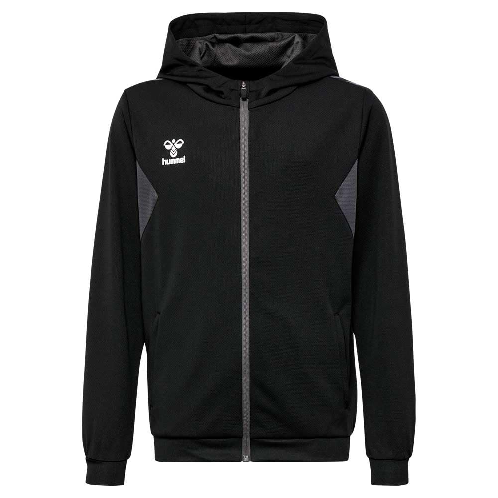 hummel Authentic PL Children's Hooded Jacket Black