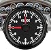 Clock Meter Gauge, 2inch Universal Clock Gauge Instrument 0‑12 Hourmeter Red Backlight 12V/24V for Car Boat Yacht Motorcycle(#1)
