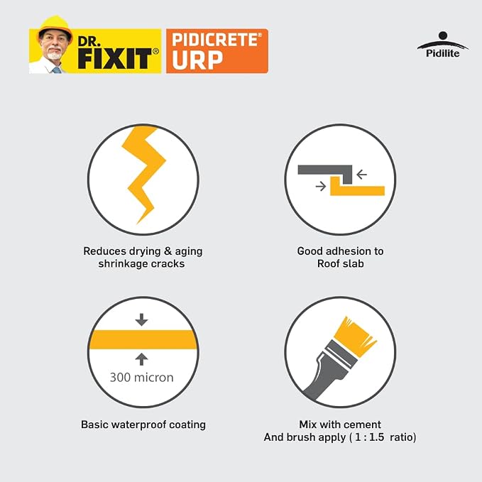 Dr.Fixit 301 - Pidicrete URP Waterproofing Compound view 2