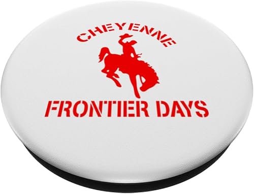 Miniatura 2 de Rodeo Wild Western Cheyenne Frontier Days - Camiseta PopSockets intercambiable PopGrip