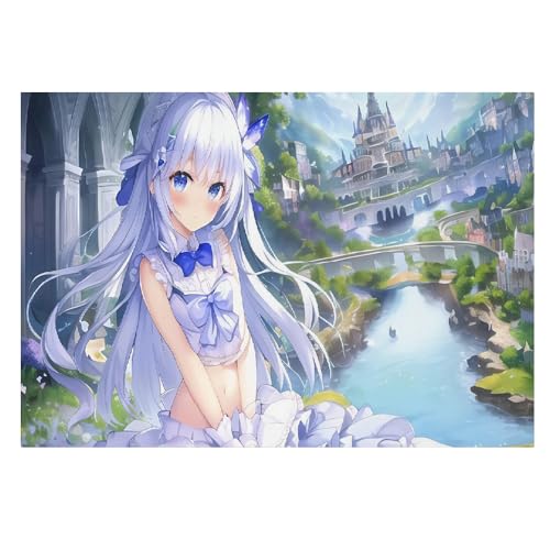 Póster de anime en lienzo decorativo LIAZLIUT de 40 x 60 cm para interiores