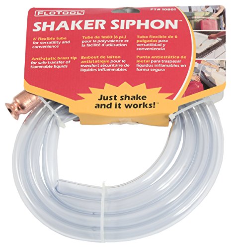 FloTool 10801 Shaker Siphon with 6' Anti-Static Tubing
