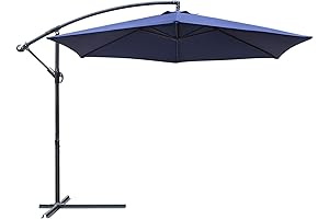 Greesum Offset Umbrella for Gardens and Poolside