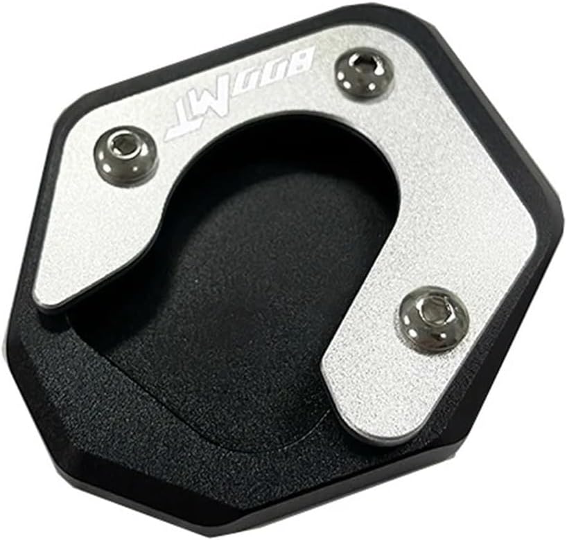 Motorcycle Kickstand Enlarge Plate Motorcycle CNC Side Stand Pad Plate Kickstand Enlarger Support Extension For CF&MOTO 800MT 2021 2022 2023 2024