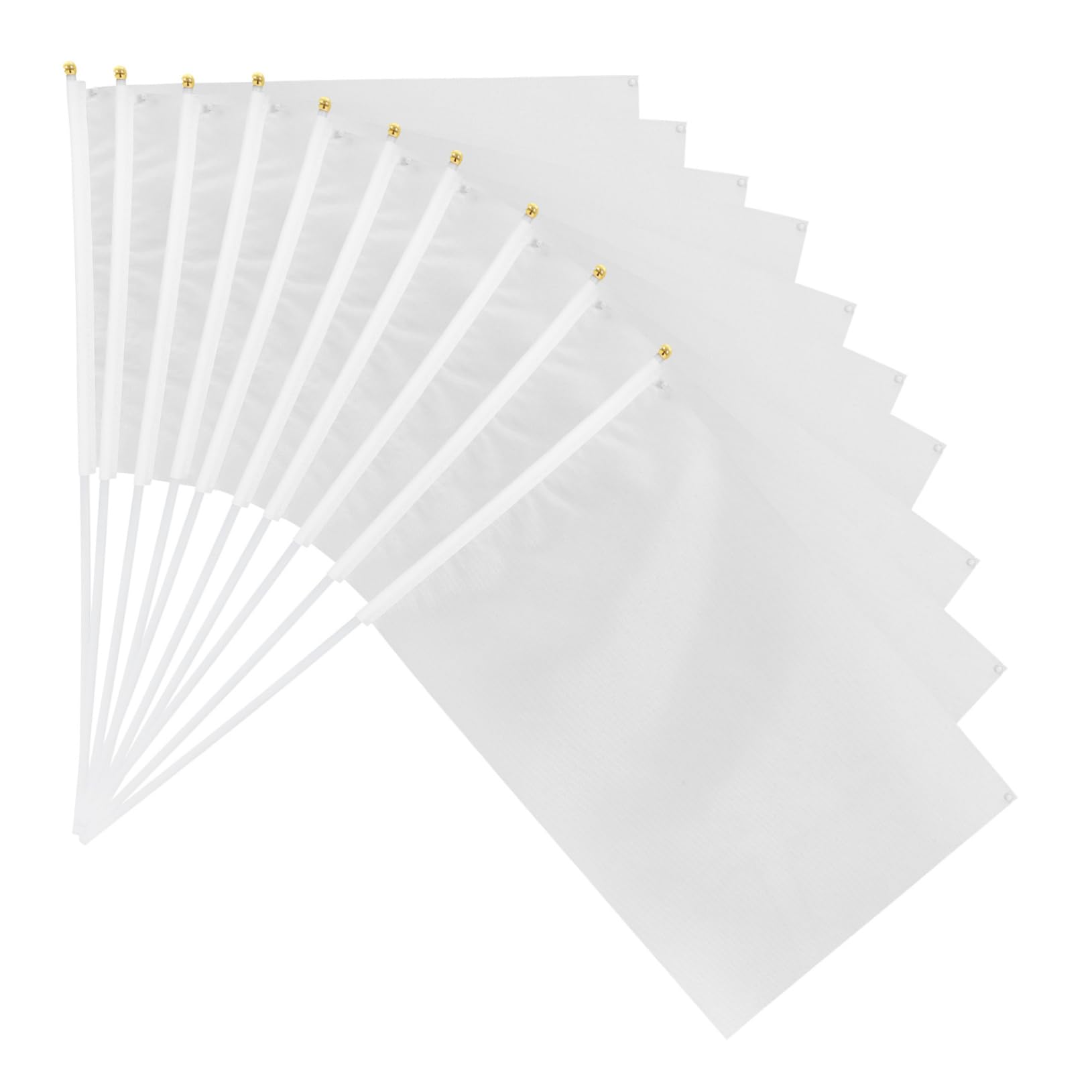 HANABASS 60piezas Bandera De Mano Para Bandera De Animación y De Para Deportivos y Celebraciones