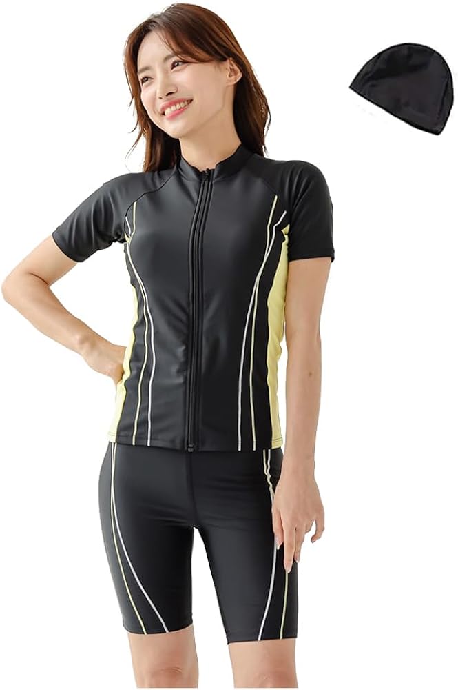 Amazon.co.jp: [growncharm] 水着 レディース フィットネス