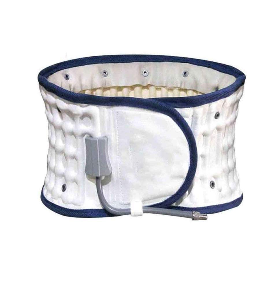 Cinturón de descompresión de Soporte Lumbar - Faja Lumbar Inflable - Dispositivo de tracción aérea espinal Alivio del Dolor de Espalda por Disco degenerativo/estenosis espinal/ciática