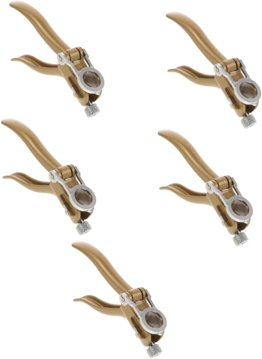 Uonlytech 5pcs Sawset Plier Saw Set Tool for Woodworking Versatile Saw Plier Magnifier Included