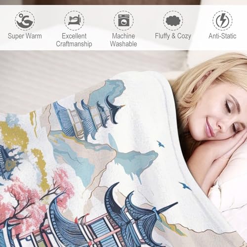 Couverture polaire pagode chaude et légère pour nuits fraîches - 5