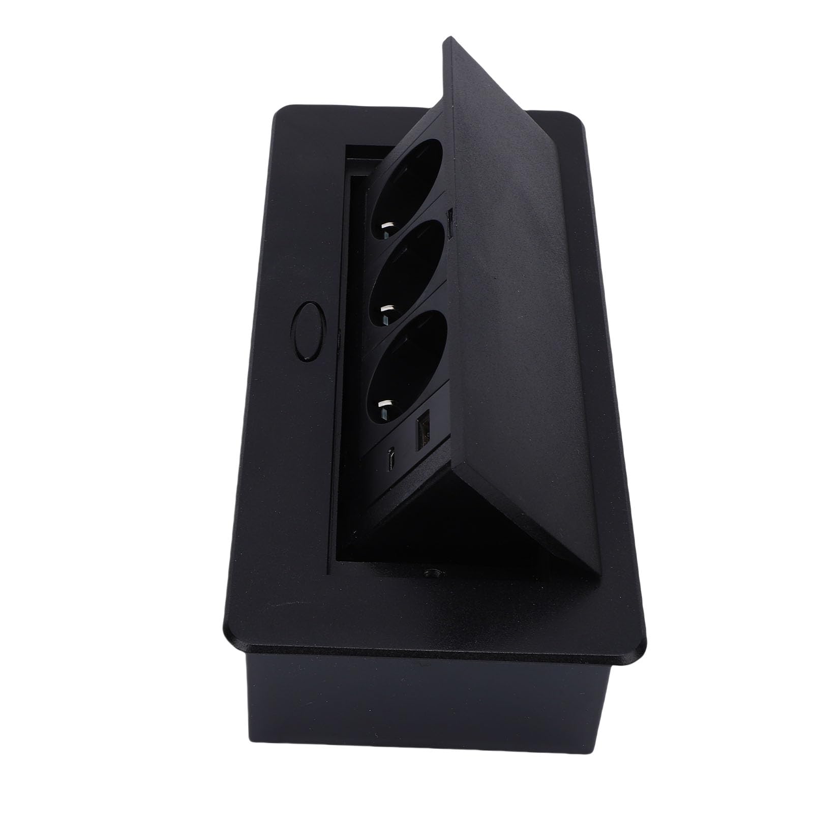 LiebeWH Multiprise Pop-up de Bureau avec 3 Prises, Ports USB A et C 20 W