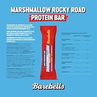 Barebells Soft Protein Riegel – 17g High Protein Bar, Zuckerarm, Eiweißriegel, Ohne Palmöl – Marshmallow Rocky Road, 12 x 55gr – Ansicht 6