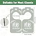 Wooden Baby Closet Dividers for Clothes Organizer, Colorful Nursery Decor, Size Hangers for New Mom Dad Parents