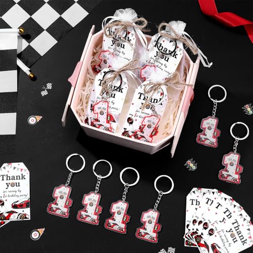 Image of Party Favors Theme Baby-Shower Keychain Set