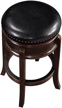 Boraam Hamilton Backless Bar Height Swivel Stool - Cappuccino