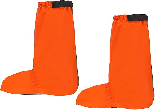 PATIKIL Cubiertas impermeables para zapatos, cubierta de zapatos de lluvia con cremallera, cubiertas para botas de nieve, sobrezapatos para