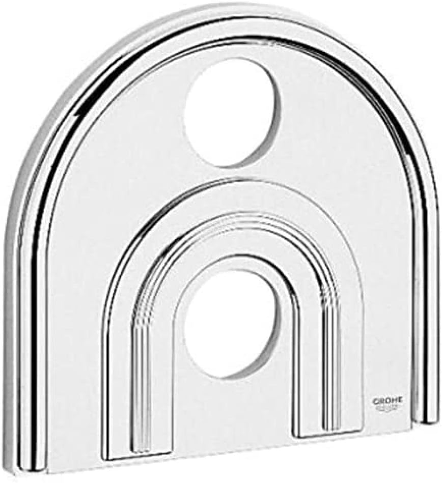 GROHE Flange Chrome/Matt Chrome 47463IP0, Silver