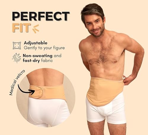 image for SIIL Ostomy belt for Men & Women, Beige These Ostomy bag covers Acts a