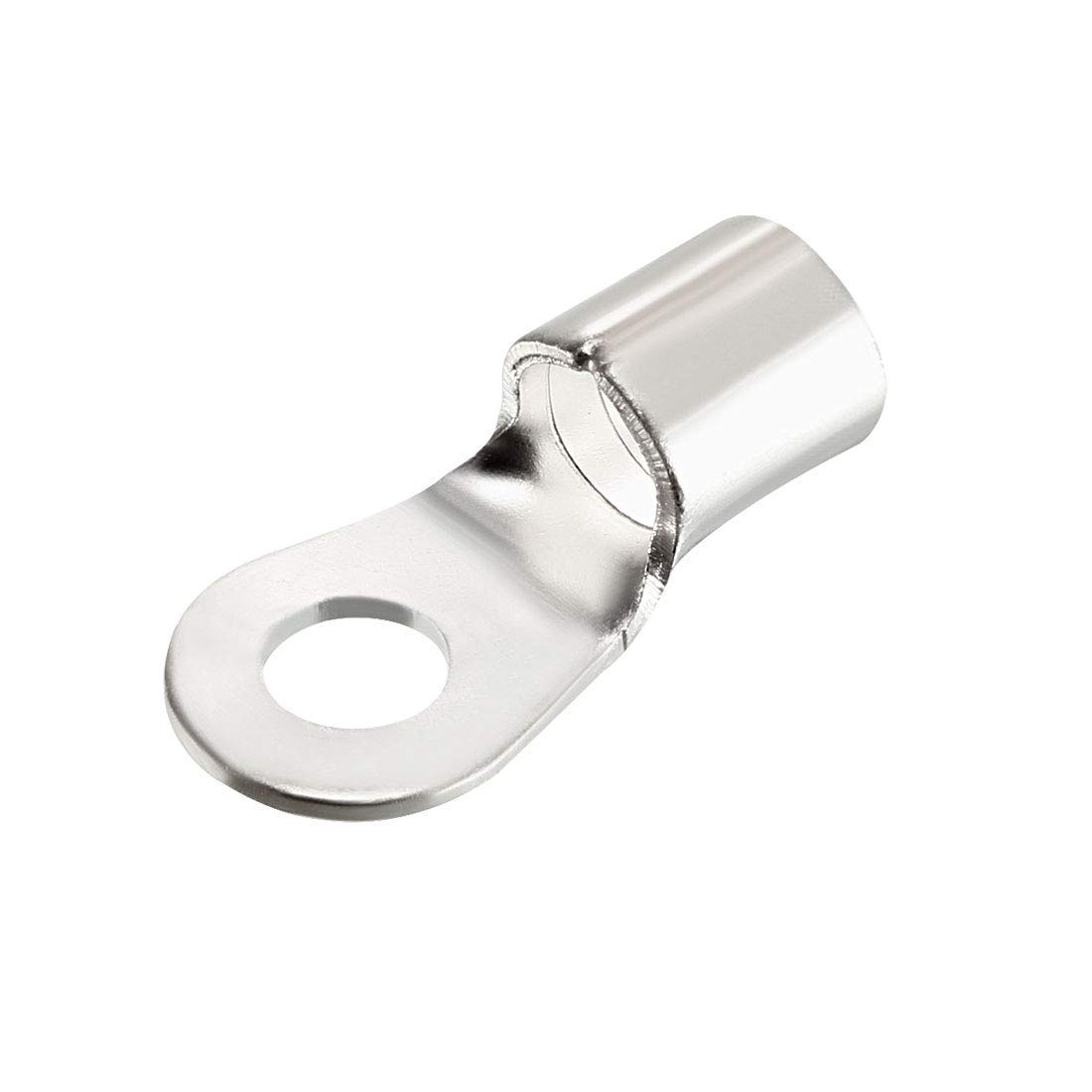 15) Anello 6 Calibro 5/16" Terminale Foro BATTERIA Ansa Rame Nudo Non - Foto 10