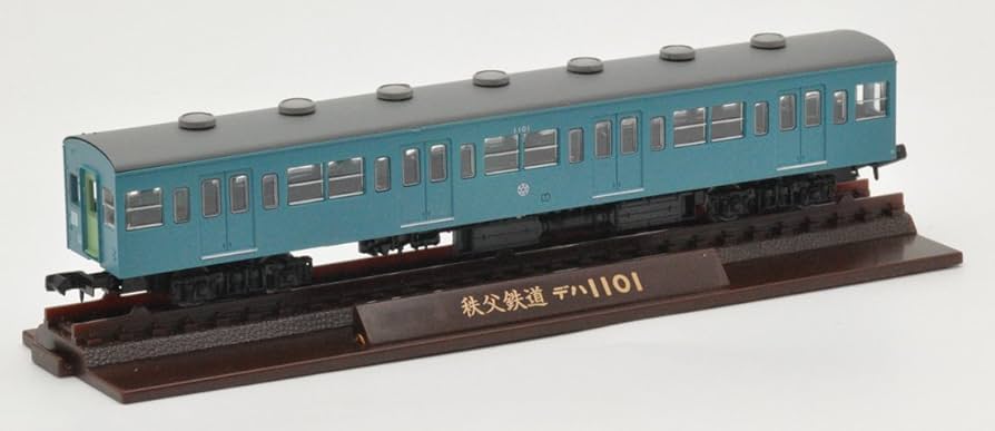 トミーテック 鉄コレ【動力化】秩父鉄道1000系 復活ウグイス色3両セット トミーテック 鉄コレ【動力化】秩父鉄道1000系 復活ウグイス色3